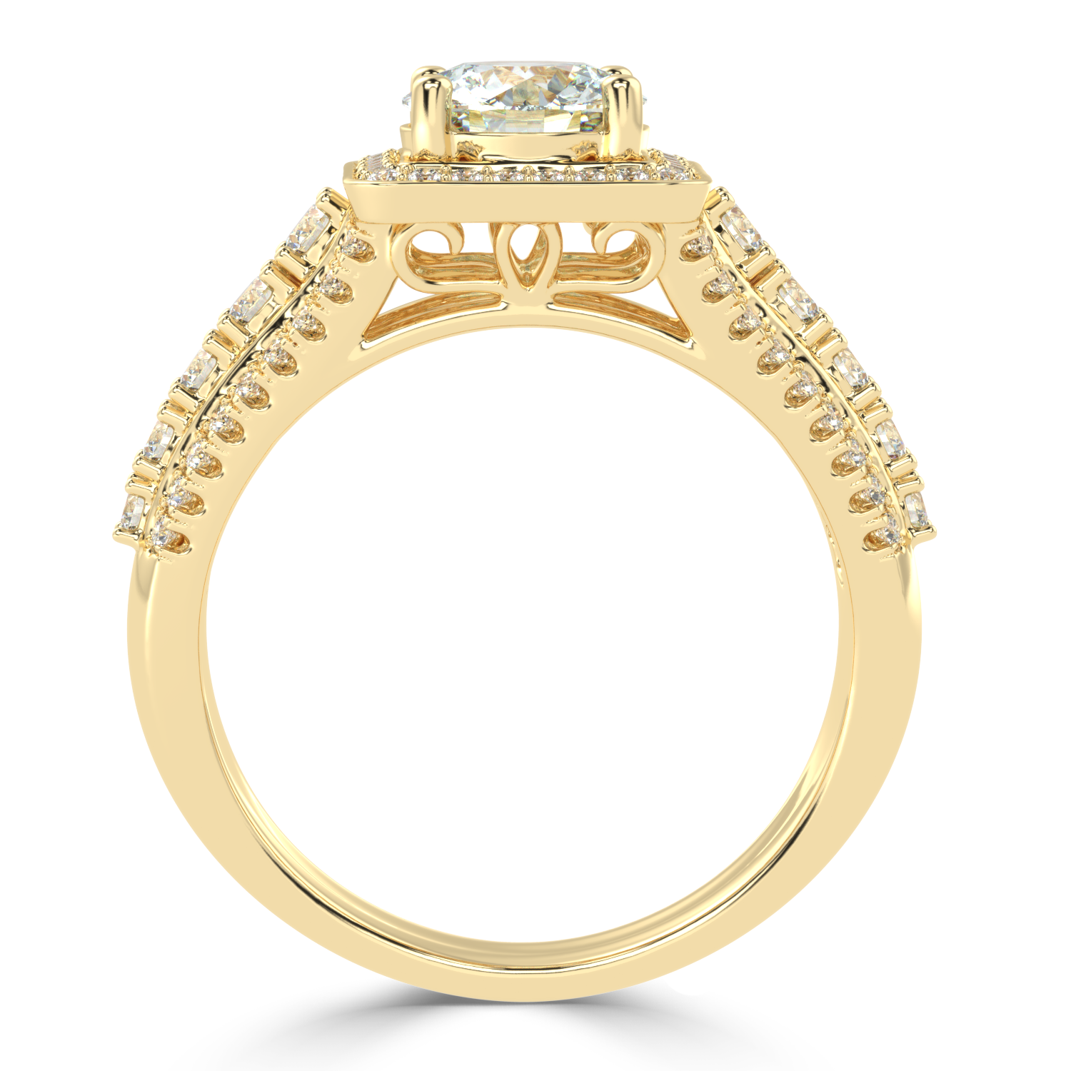 ROYALE | The Imperial Pavé Halo