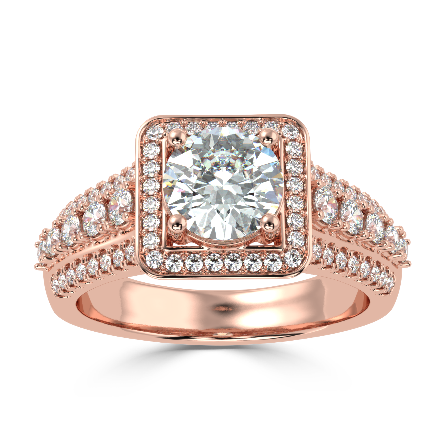 ROYALE | The Imperial Pavé Halo