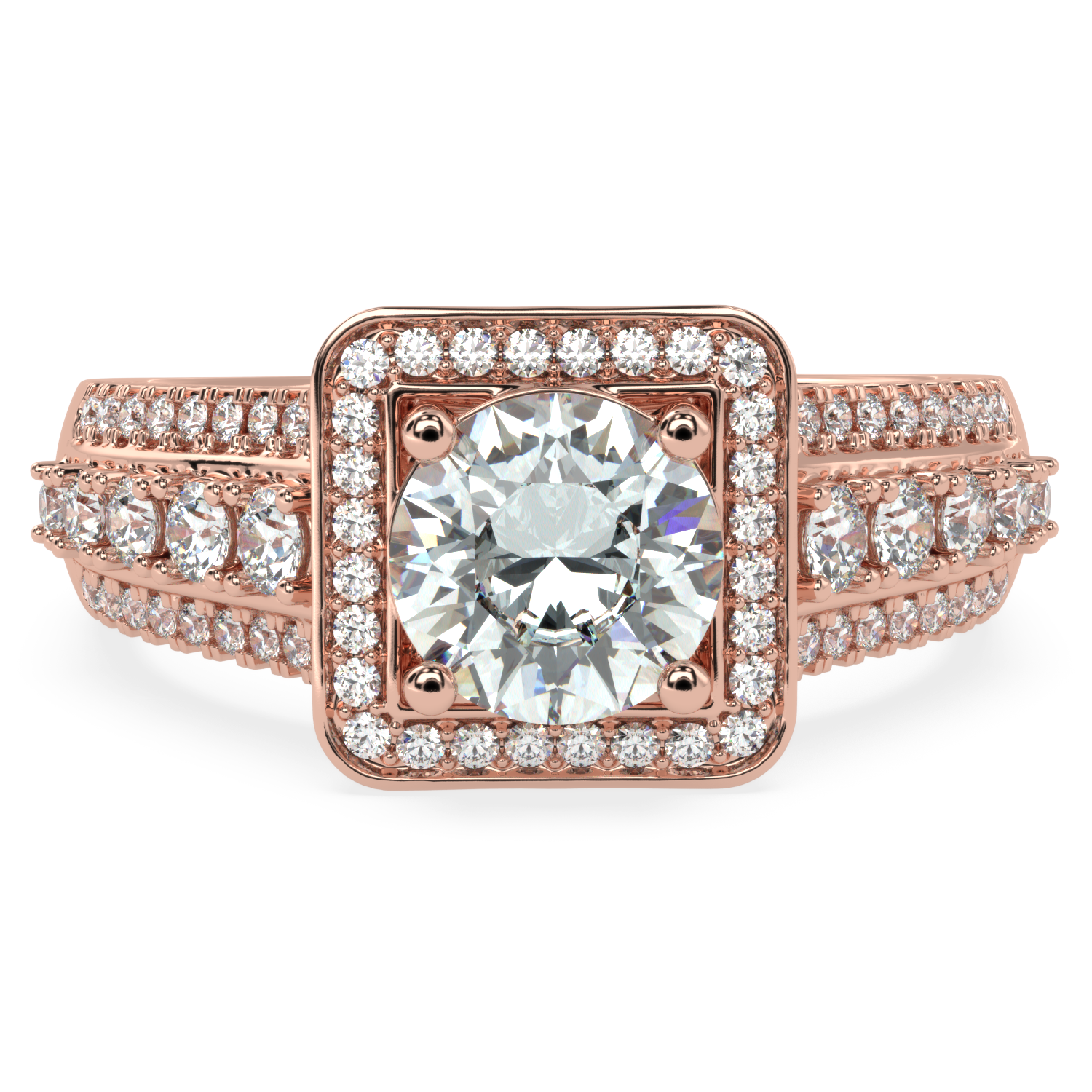 ROYALE | The Imperial Pavé Halo