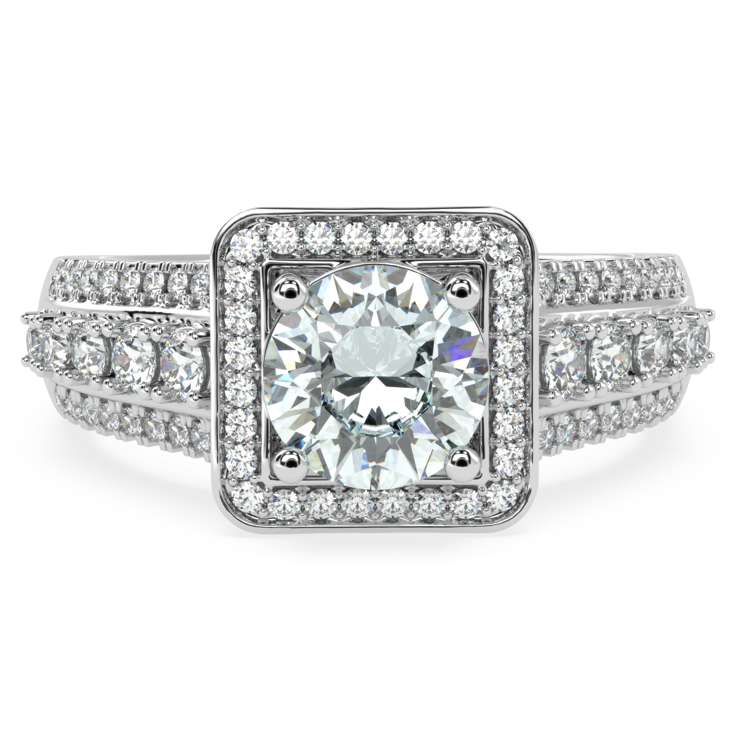 ROYALE | The Imperial Pavé Halo