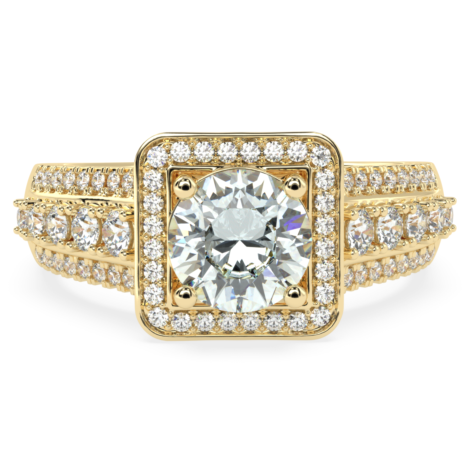 ROYALE | The Imperial Pavé Halo