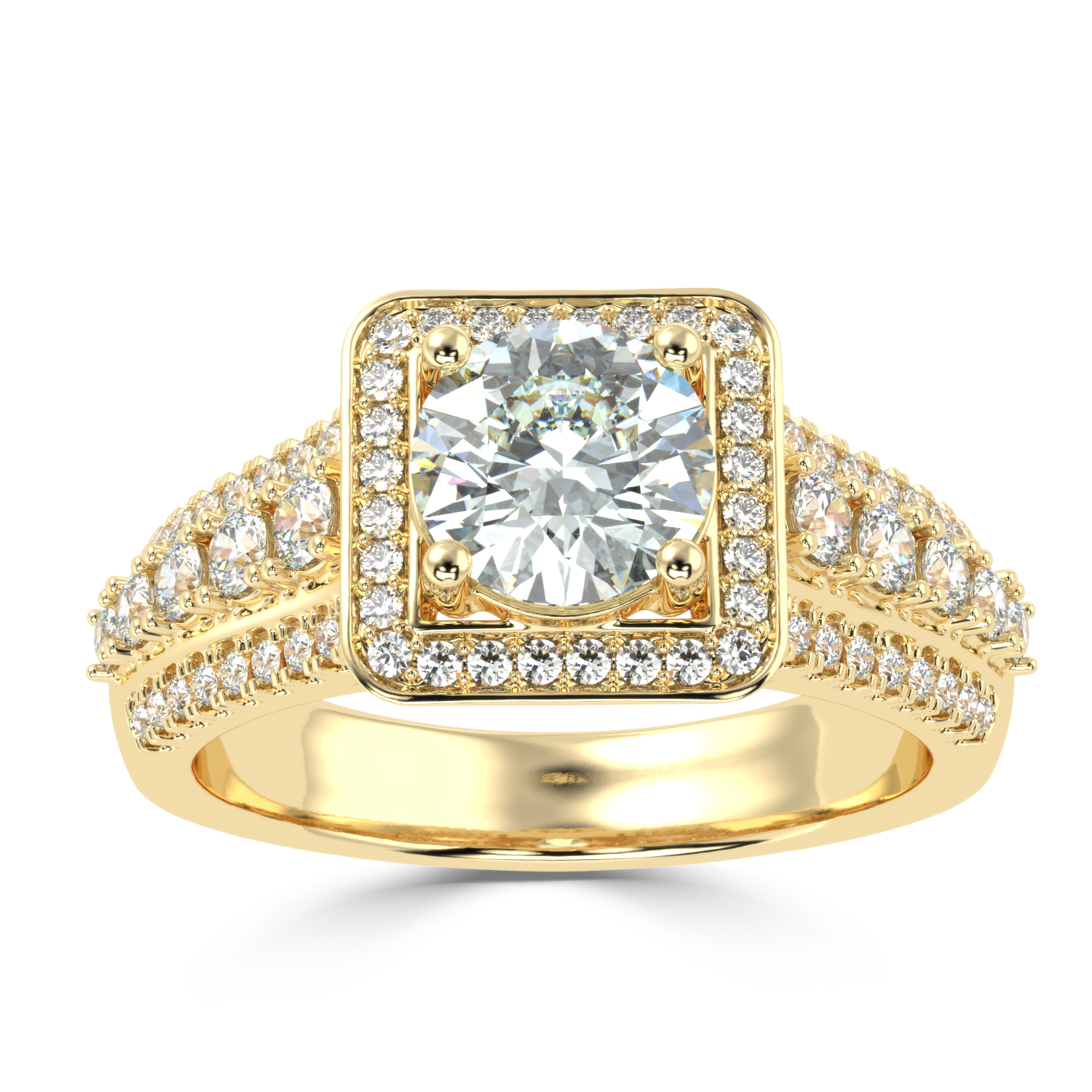 ROYALE | The Imperial Pavé Halo