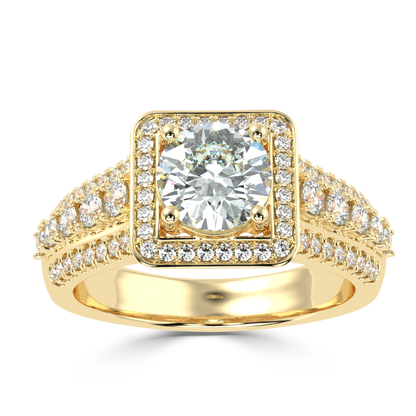 ROYALE | The Imperial Pavé Halo