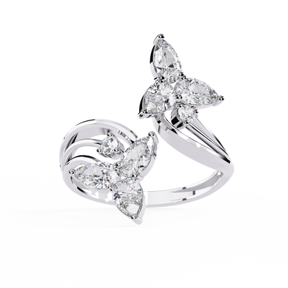 TRINITYÉ | The Double Bloom Diamond Ring