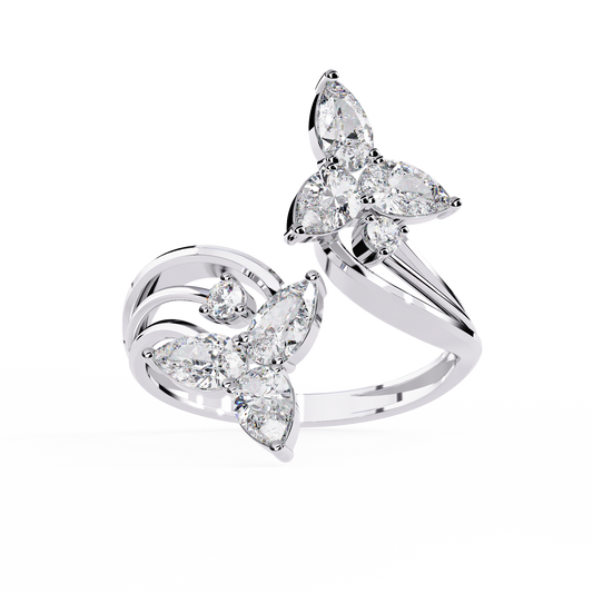 TRINITYÉ | The Double Bloom Diamond Ring