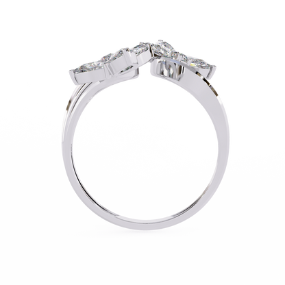 TRINITYÉ | The Double Bloom Diamond Ring