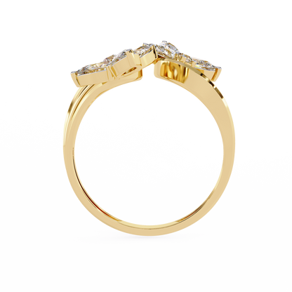 TRINITYÉ | The Double Bloom Diamond Ring