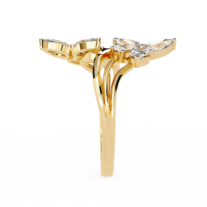 TRINITYÉ | The Double Bloom Diamond Ring