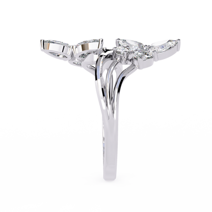 TRINITYÉ | The Double Bloom Diamond Ring