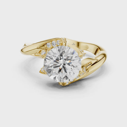 SEREN | The Blooming Petal Radiance Ring