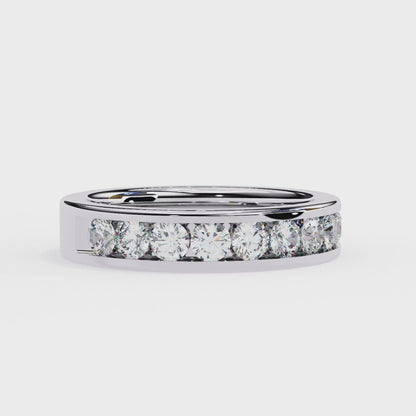 ÉTERNELLE | Radiant Line Channel Eternity Band