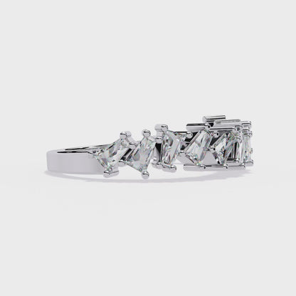 TRINITYÉ | Aria Baguette Curve Ring